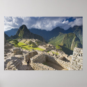 Poster Machu Picchu, ruines anciennes, monde UNESCO 3