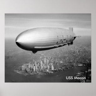 Poster Macon USS 16" x 20"