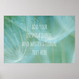 Poster macro Dandelion