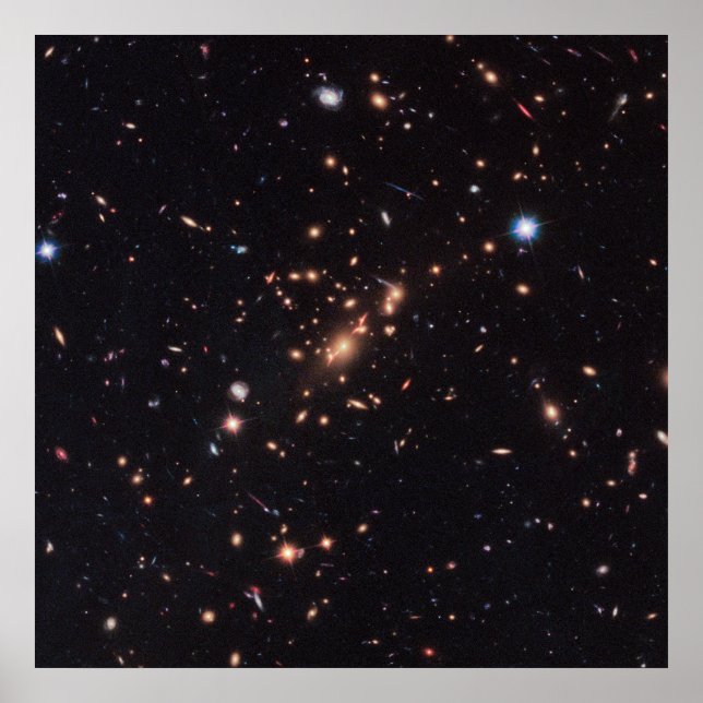 Poster Macs de cluster Galaxy massif J2129-0741 (Devant)