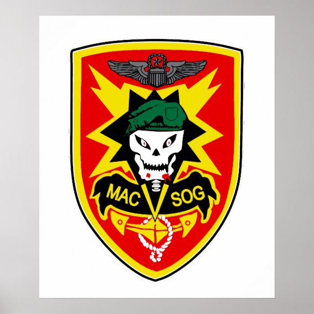 POSTER MACV-SOG (Devant)