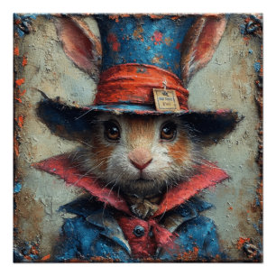 Poster Mad Hatter : Fantastiques aventures Casquettes