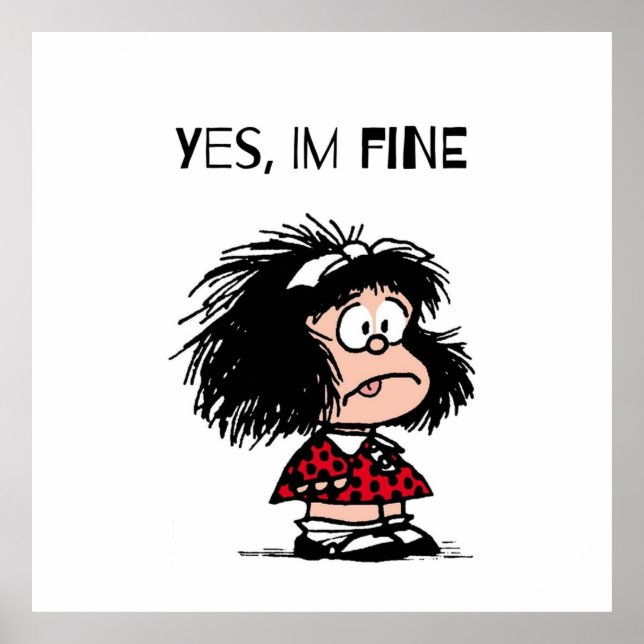 Poster Mad Mafalda (Devant)