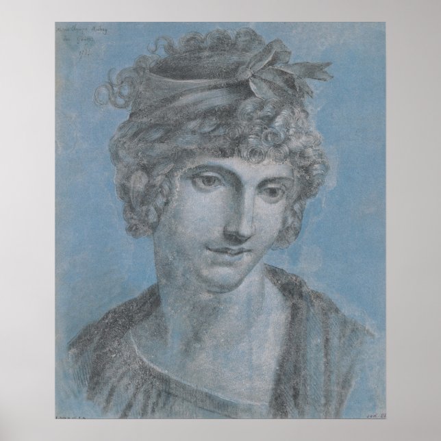 Poster Madame Aubry Olympia de Gouges, 1784 (Devant)