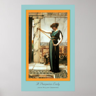 Poster Madame de Pompeian