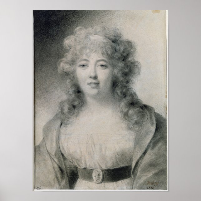 Poster Madame de Stael 1810 (Devant)