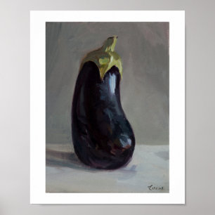 Poster Madame Eggplant