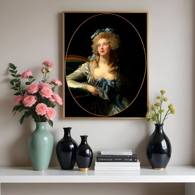 Poster Madame Grand par Elisabeth Louise Vigée Le Brun (Créateur téléchargé)