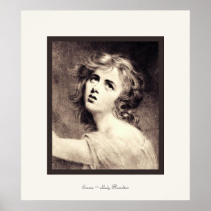 Poster Madame Hamilton de ~ d'Emma