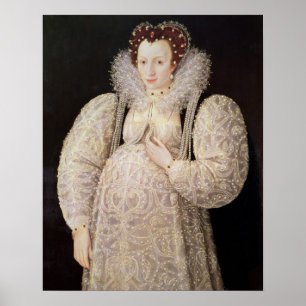 Poster Madame inconnue, c.1595-1600