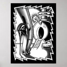 Poster Madame Mars™/Chambre de Téléportation