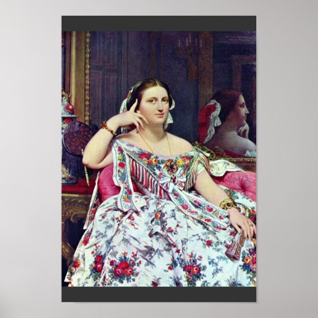 Poster Madame Paul-Sigisbert Moitessier Née Marie-Clotild (Devant)