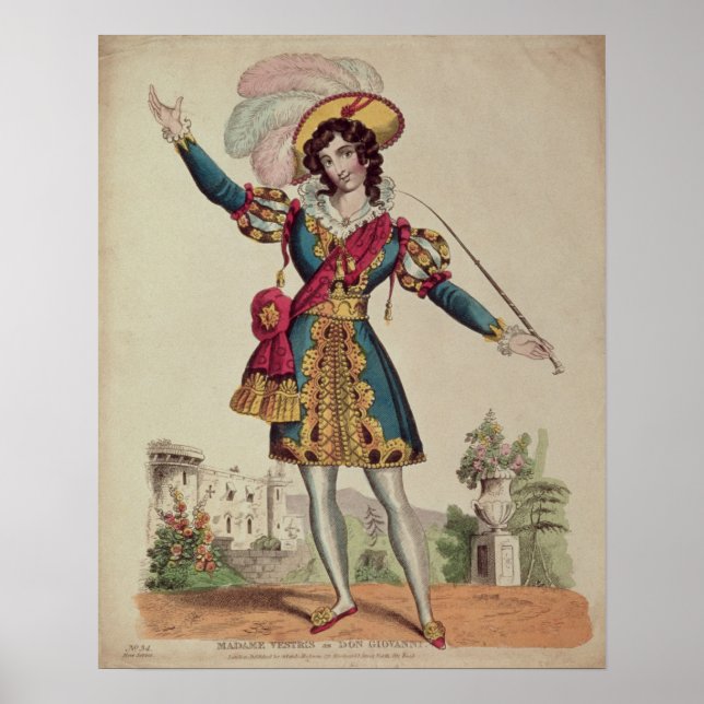 Poster Madame Vestris (Devant)