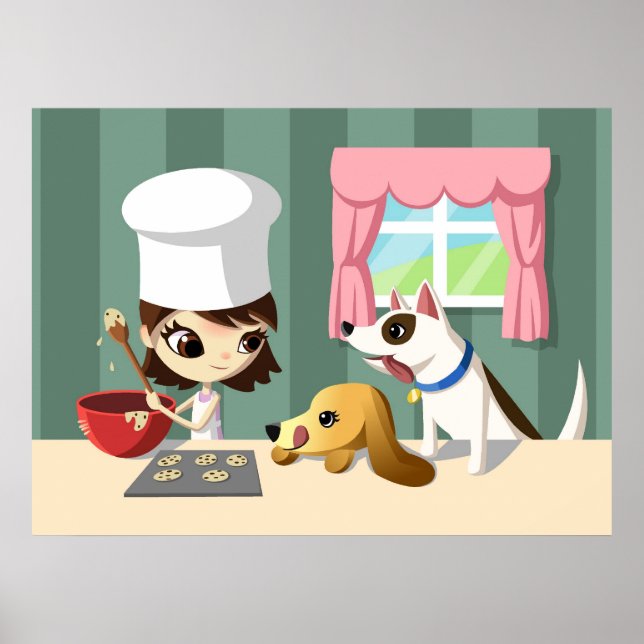 Poster Maddi et Hungry Pups (Devant)
