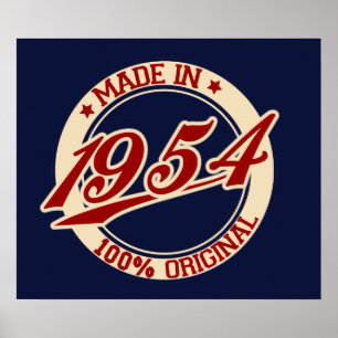 Poster Made In 1954