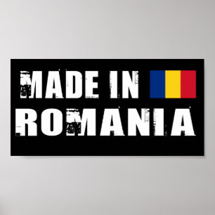 Poster Made in Romania