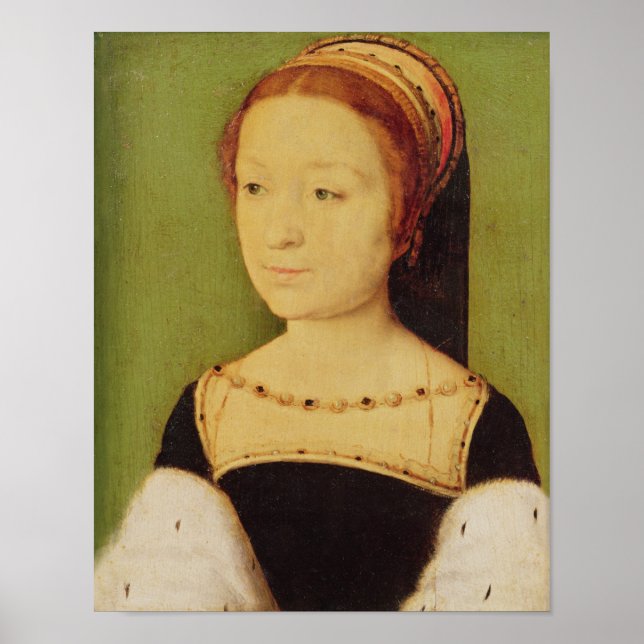 Poster Madeleine de France Reine d'Écosse, 1536 (Devant)