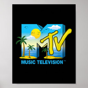Poster Mademark X Mtv - Logo Officiel De Mtv Avec Sunny