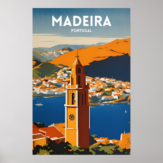 Poster Madère (Devant)