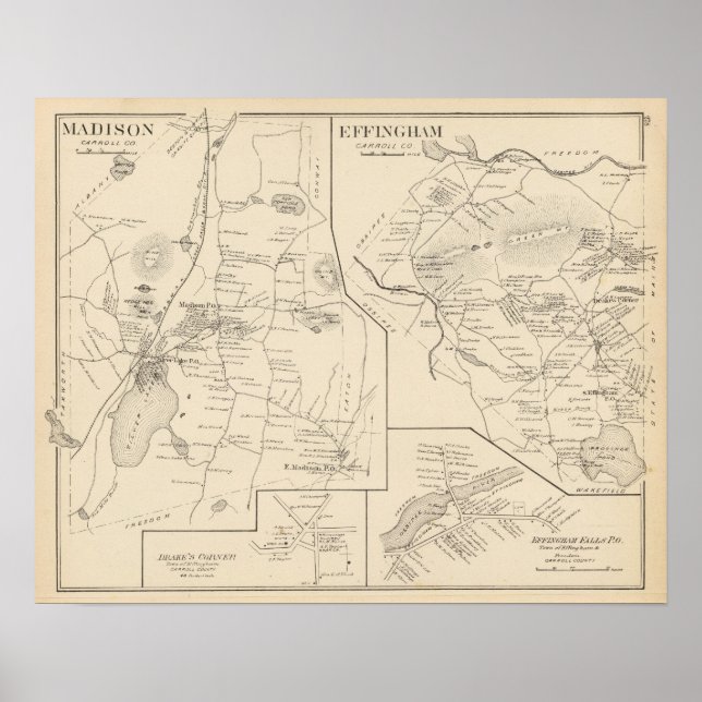 Poster Madison, Effingham (Devant)