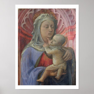 Poster Madonna and Child, c.1430 (tempera on panel)