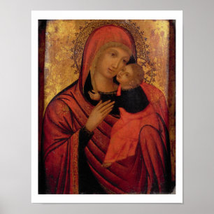Poster Madonna and Child, c.1650 (panel)