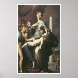 Poster Madonna au long cou, 1534-40
