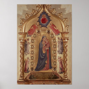 Poster Madonna des étoiles