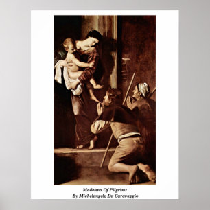 Poster Madonna des pèlerins par Michaël Angelo DA