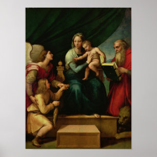 Poster Madonna des poissons c.1513