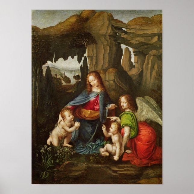 Poster Madonna des Rochers (Devant)