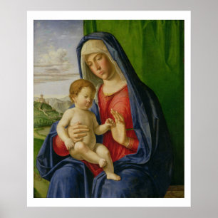 Poster Madonna et enfant, 1490s