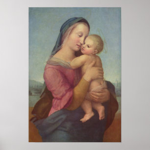 Poster Madonna et enfant (les rythmes Madonna) par