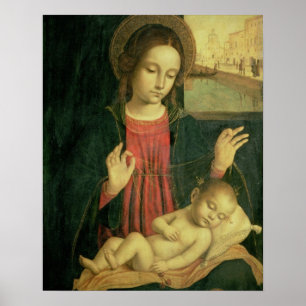 Poster Madonna et l'enfant