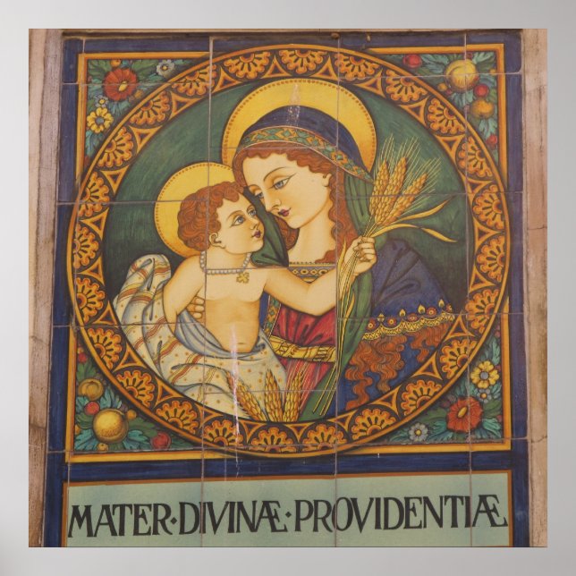 Poster - Madonna italienne (Devant)