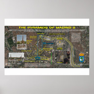 Poster Madrid Pleiades Pattern 4