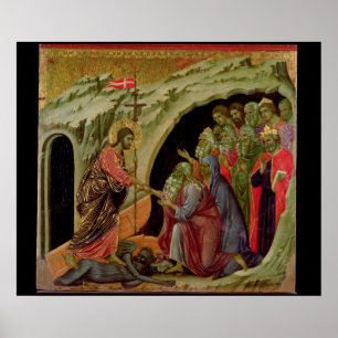 Poster Maesta : Descente dans le vide, 1308-11