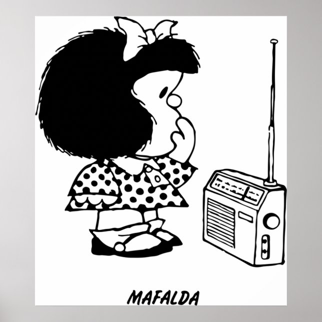 Poster mafalda (Devant)