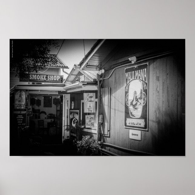 Poster Magasin de fumée (Devant)