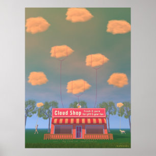 POSTER MAGASIN DE NUAGE