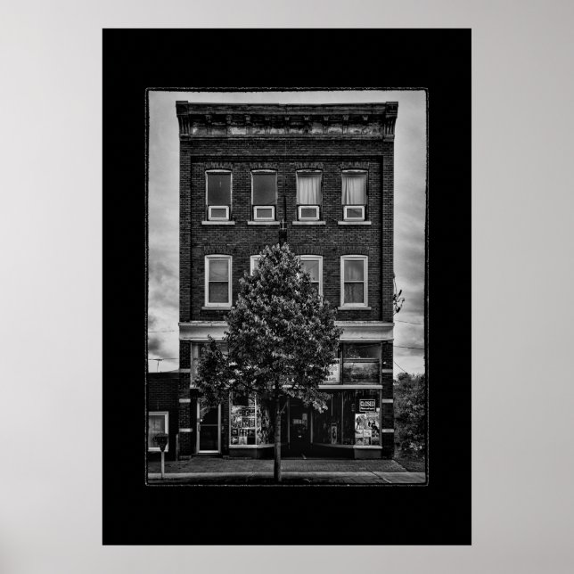 Poster Magasin matériel Barton & Fisher No 2 avec bordure (Devant)