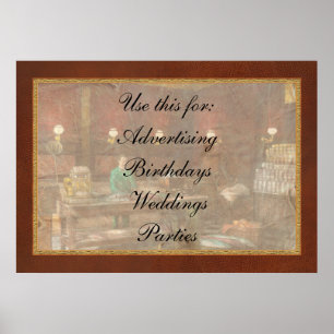 Poster MAGASIN - POISSON - C. Lindenberg Hollieferont