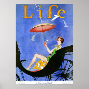 POSTER MAGAZINE DE LA VIE