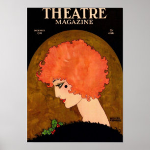 POSTER MAGAZINE DE THÉÂTRE