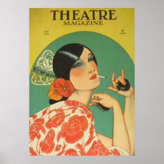 POSTER MAGAZINE DE THÉÂTRE
