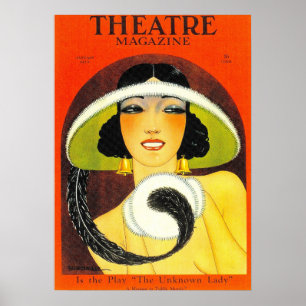 POSTER MAGAZINE DE THÉÂTRE