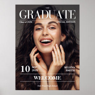 Poster Magazine Journal Graduation Party Photo