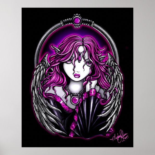 Poster Magenta Guardian Angel (Devant)