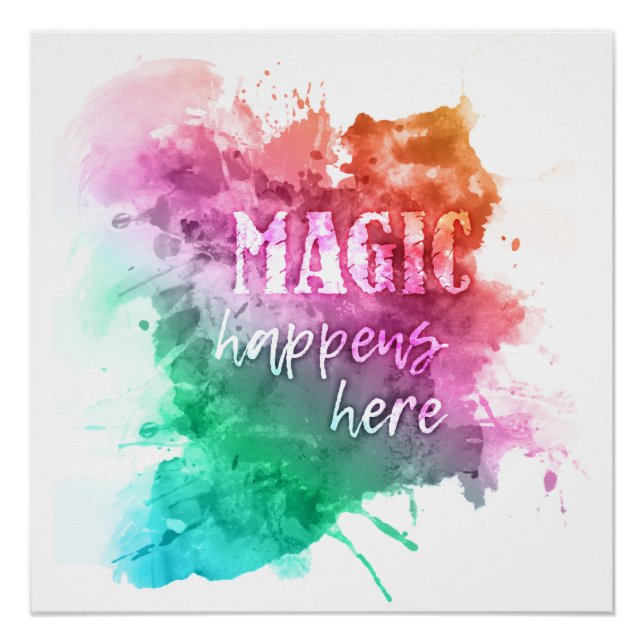 Poster "Magic" (Vorderseite)