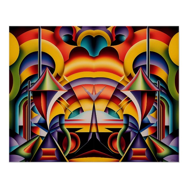 Poster Magic Faces in Magic Places (Devant)